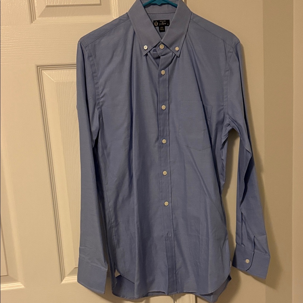 J. Crew Classic Blue Dress Shirt